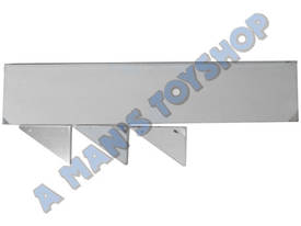 SHELF WALL 1500X300 S/STEEL 250MM MOUNT - picture0' - Click to enlarge