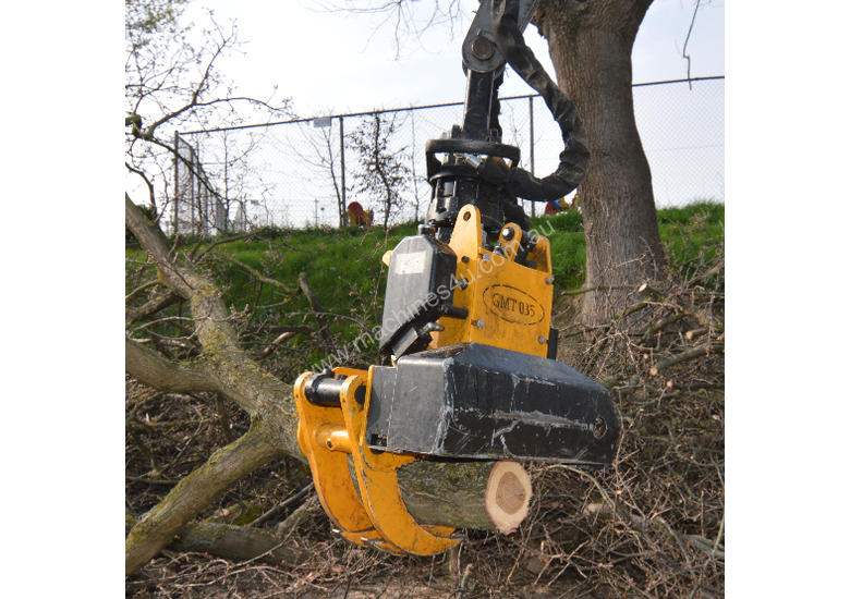 caption GMT035 grapple saw for 5+ ton Excavators