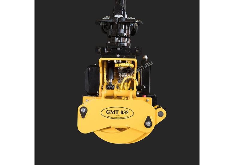 caption GMT035 grapple saw for 5+ ton Excavators
