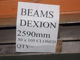 Dexion Beams 2590mm 50x105mm Pallet Rack - picture0' - Click to enlarge