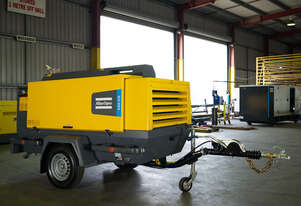 Atlas Copco XAS-375 DD6 Portable Diesel Compressor. 392 cu.ft/min with Deutz Engine.