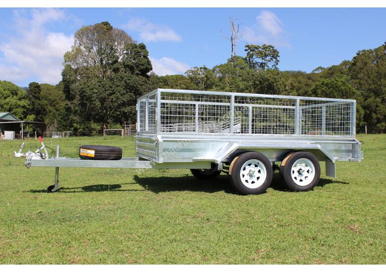 caption 2018 Ozzi 10x5 Galvanised Box Trailer