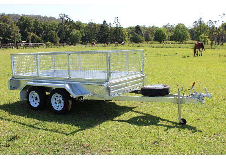 caption 2018 Ozzi 10x5 Galvanised Box Trailer