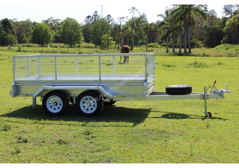 caption 2018 Ozzi 10x5 Galvanised Box Trailer