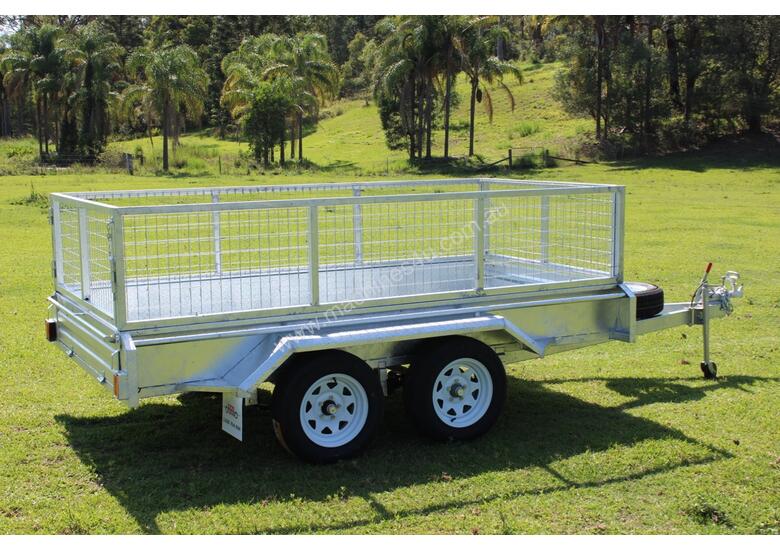 caption 2018 Ozzi 10x5 Galvanised Box Trailer