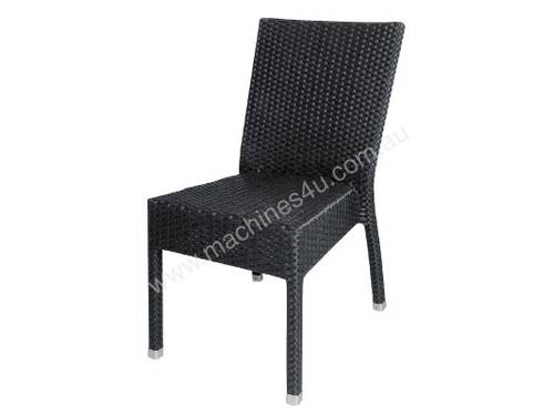 Bolero Wicker Side Chair (Dark Grey) (Pack 4)