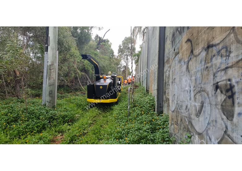caption 2020 Hansa C60RX Tracked Wood Chipper