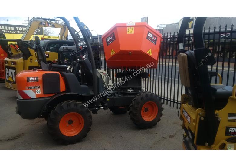caption Used AUSA D150AHG Articulated Dumper - 1.5 tonne