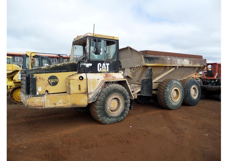 caption 1996 Caterpillar D250E 6X6 Articulated Dump Truck *CONDITIONS APPLY*