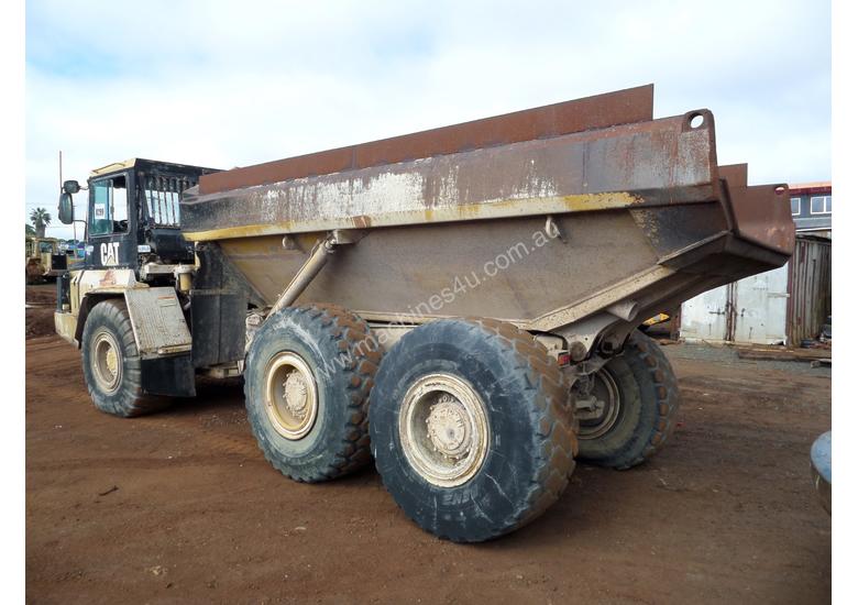 caption 1996 Caterpillar D250E 6X6 Articulated Dump Truck *CONDITIONS APPLY*