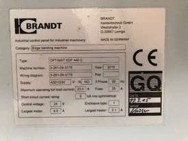 Brandt Ambition 1440 Type Optimat KOF440C S Edge Banding Machine - picture2' - Click to enlarge