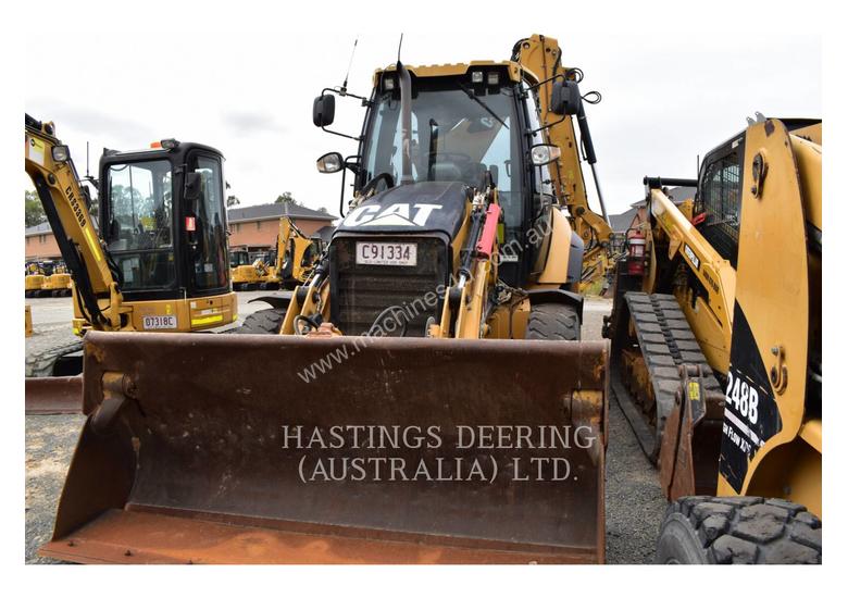 caption CATERPILLAR 432E Backhoe Loaders
