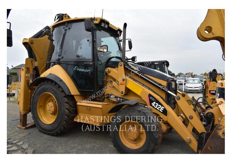 caption CATERPILLAR 432E Backhoe Loaders