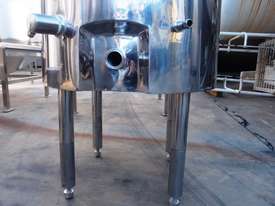 Stainless Steel Jacketed Mixing Tank, Capacity: 150Lt - picture1' - Click to enlarge
