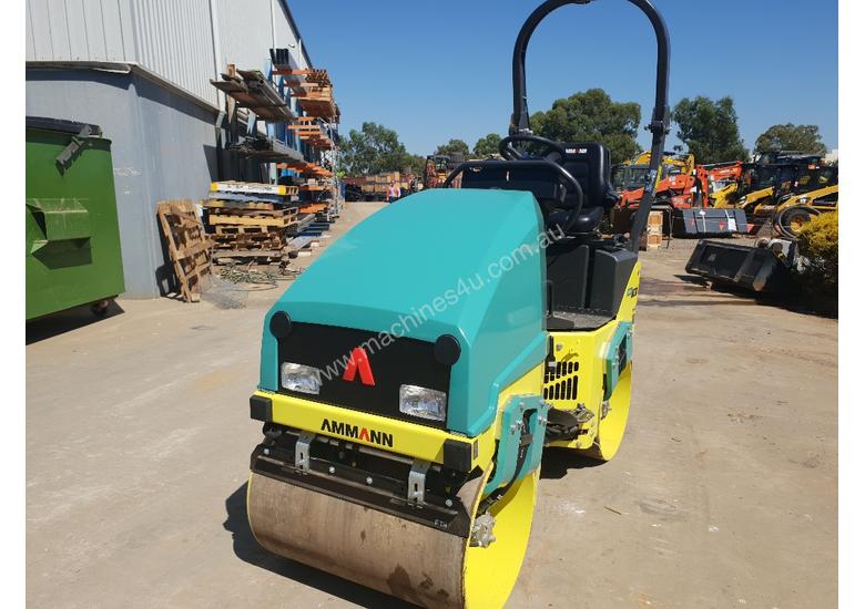 caption UNUSED AMMANN 1.5T TANDEM ROLLER