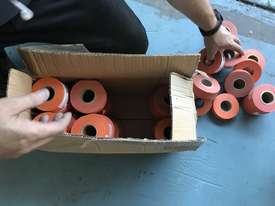 Safety Flagging Tape Orange 30mm x 90mtr x 40 Rolls Opened Box - picture0' - Click to enlarge