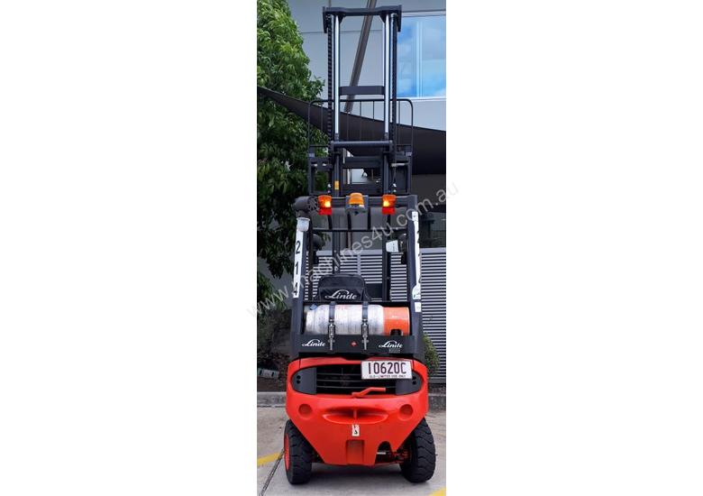 caption Used Forklift: H18T Genuine Preowned Linde 1.8t