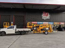 *RENTAL* Haulotte HTA 13P Tow Behind Boom Lift - Hire - picture0' - Click to enlarge