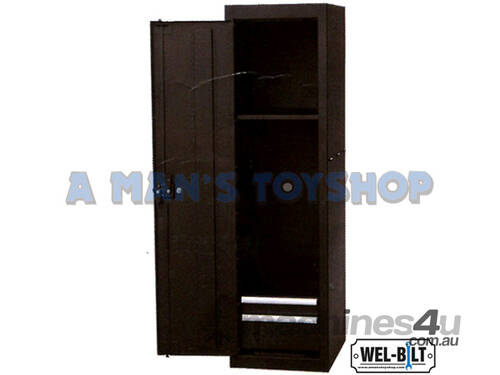 SIDE CABINET ONE DOOR  2 DRAWER BLACK