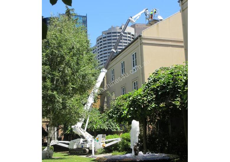 caption PALAZZANI TSJ 25 - 25m Spider Lift. Price from $780 per week.