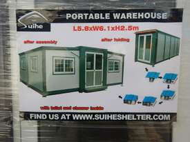 LOT # 0199 Portable Warehouse c/w Bathroom - picture2' - Click to enlarge