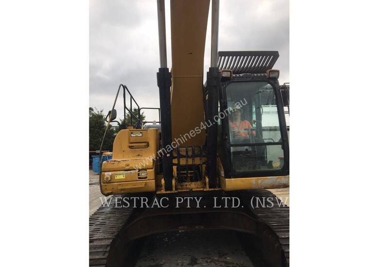 caption CATERPILLAR 329D Track Excavators