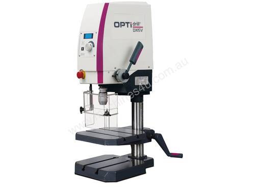 METEX by OPTIMUM Precision Industrial Bench Drilling Machine High Speed 3000rpm Variable Speed DX15V