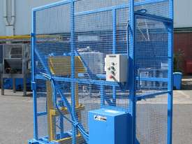 Industrial Commercial Hydraulic Wheelie Bin Tipper - K&S Waste - picture0' - Click to enlarge
