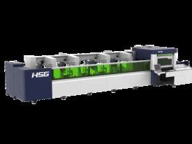 HSG TH65 2kW FIBER TUBE LASER CUTTING MACHINE (IPG source, Alpha Wittenstein gear)  - picture1' - Click to enlarge