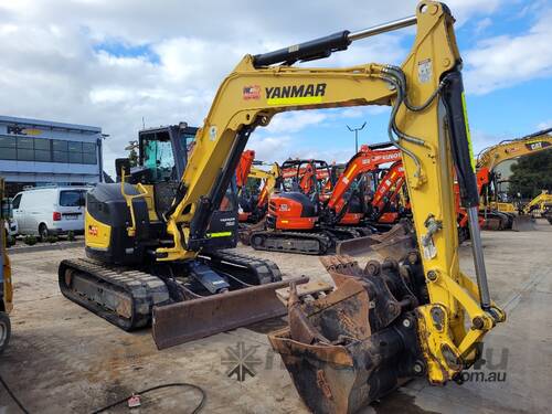 2018 YANMAR VIO80-1 EXCAVATOR WITH LOW 2040 HRS