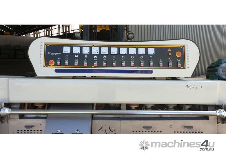 Used 2003 Enkong Enkong ZM9 Glass Straight Line Edging Machine Glass