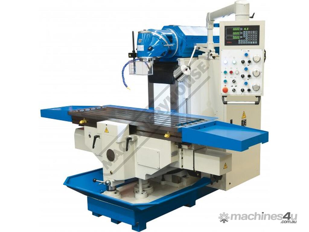 New hafco metalmaster BM-2000 Heavy Duty Universal Milling Machine ...