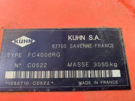 Kuhn FC4000RG Mower Conditioner Hay/Forage Equip - picture2' - Click to enlarge
