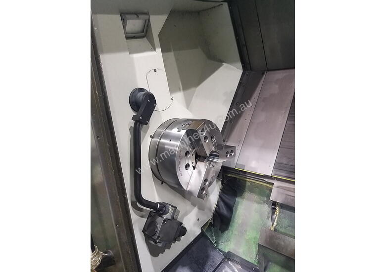 caption 2016 Doosan Puma-4100LB CNC Lathe