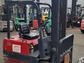 Electric forklift for sale-1.8 ton 3 wheel electric 4.5m lift height solid tyres only $5999 - picture0' - Click to enlarge