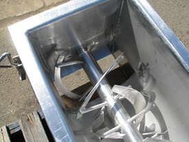 Jacketed Stainless Steel Ribbon Mixer - 140L - picture1' - Click to enlarge