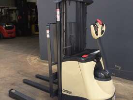 Crown SX3000 Low Mast 3 Stage Walkie Stacker- Refurbished  - picture0' - Click to enlarge