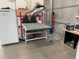 Woodtron One Auto CNC 2400x1200 with dust extractor  - picture2' - Click to enlarge