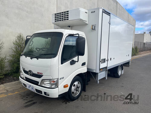 Hino 616 - 300 Series Hybrid Refrigerated Truck