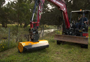 Femac T7-125 Hydraulic Flail Mower/Mulcher for 5-8T Excavators