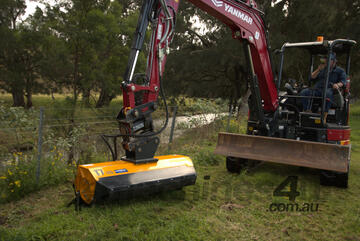 Femac T7-125 Hydraulic Flail Mower/Mulcher for 5-8T Excavators