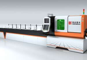 Round Tube Fiber Laser Cutting Machine