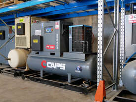 CAPS BRUMBY 7KW TANK MOUNTED ROTARY SCREW COMPRESSORS CR7-CS-10-500 - Hire - picture1' - Click to enlarge