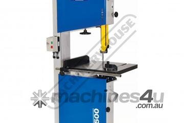 Wood Band Saw BP-500 2 Blade Speeds - 565 & 670m/min 510mm Throat Depth x 335mm Height Capacity