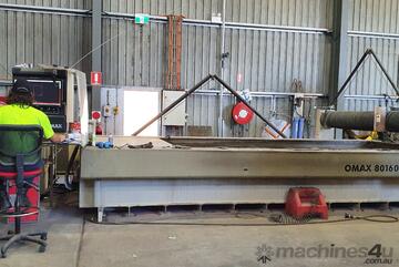   Omax 80160 Jet machining Centre with 4m x 2m cutting area
