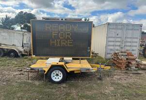 Data Signs VMS Trailer