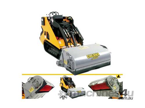 caption Digga Mini Brooms- With Built-In Brush Adjustment Handle