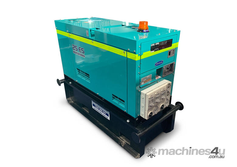 Mine Spec DENYO 25KVA Diesel Generator - 3 Phase - DCA-25ESK W/ Long Range Fuel Tank