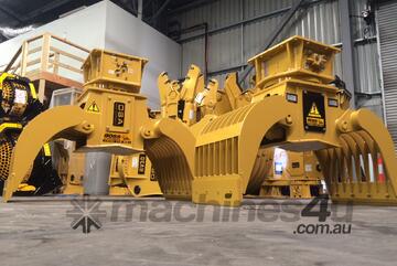 O.S.A. GR10 Rotating Grapple To Suit 14-18T Excavators - For Demolition Application!
