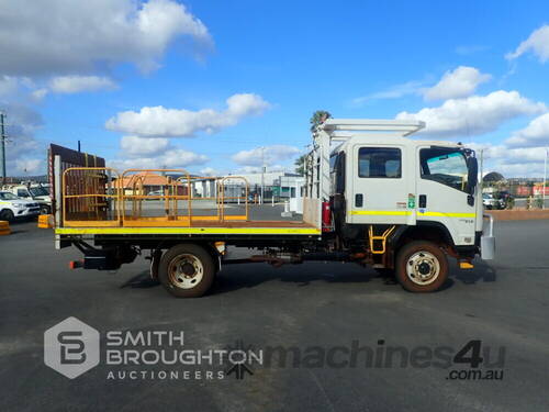 2018 ISUZU FSS 110-210 4X4 DUAL CAB TRAY TOP TRUCK